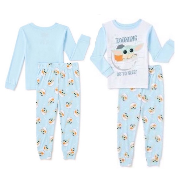 Star Wars Pajamas Star Wars Baby Yoda Pajamas Poshmark